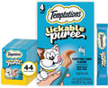 Creamy Puree Lickable Cat Treats, Tuna, 4 Count, 11 Pack