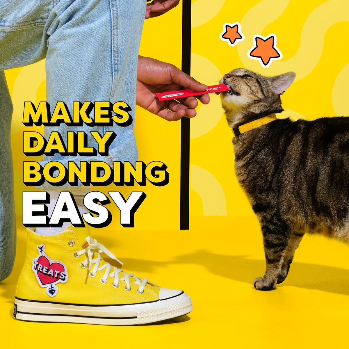 Creamy Puree Lickable Cat Treats, Beef Liver & Cheese, 24 Count