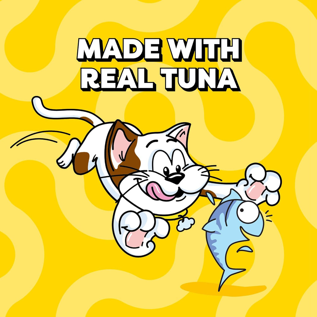 Creamy Puree Lickable Cat Treats, Tuna, 4 Count, 11 Pack